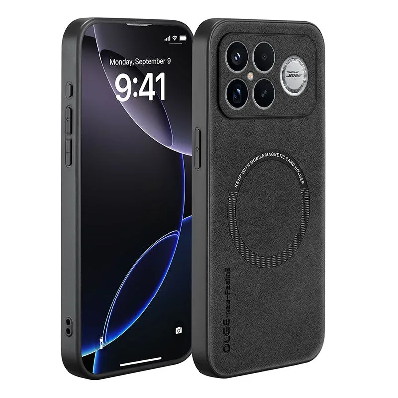 С магнитом — черный — Poco F8 Ultra, Redmi K90 Pro Max