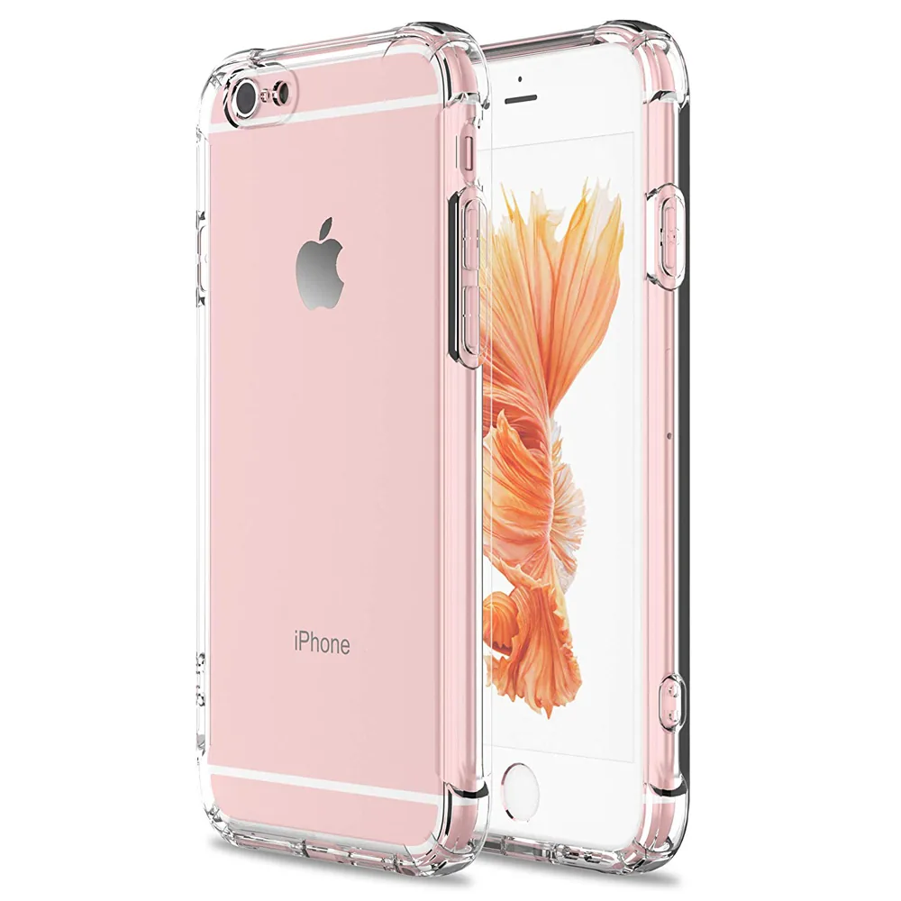 Противоударный чехол — прозрачный — Apple iPhone 6, Apple iPhone 6s