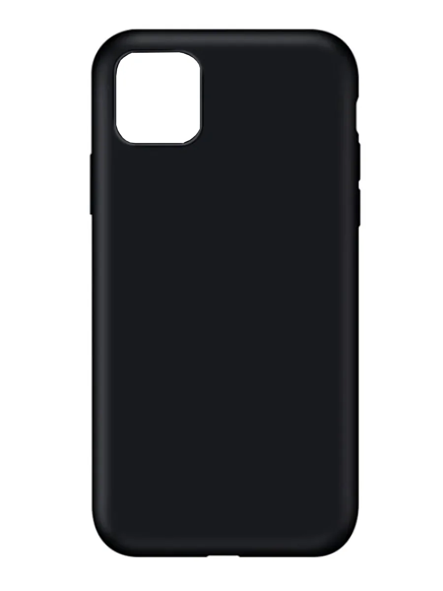Силиконовый — черный — Apple iPhone 12 Pro Max