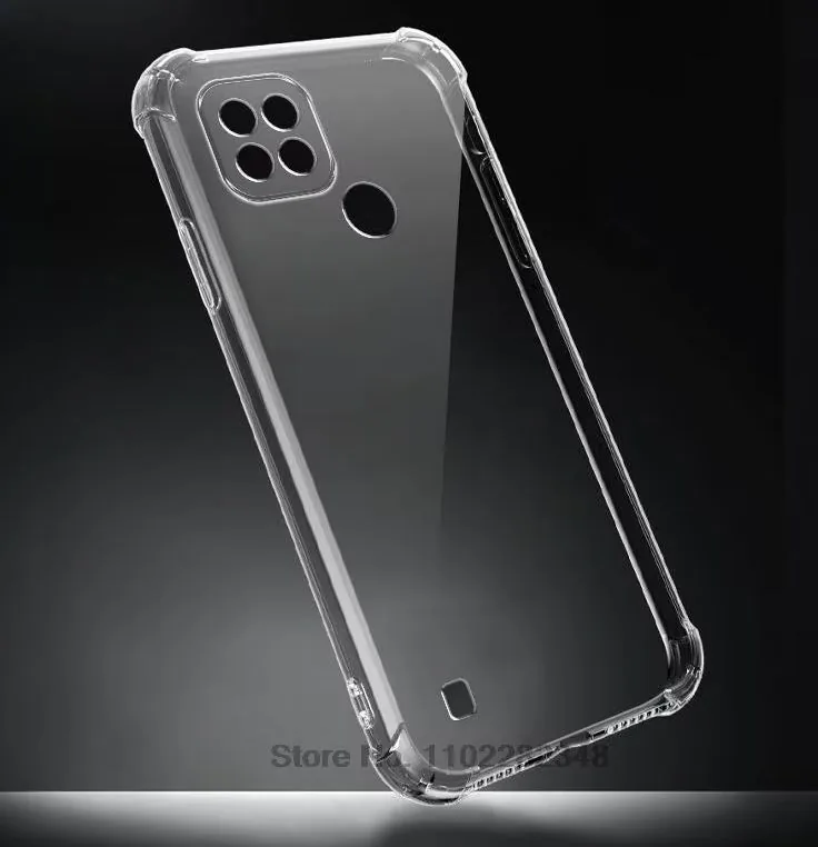 Антишок — прозрачный — realme 30A, realme 7i Global, realme C25, realme C25s, realme Narzo 20