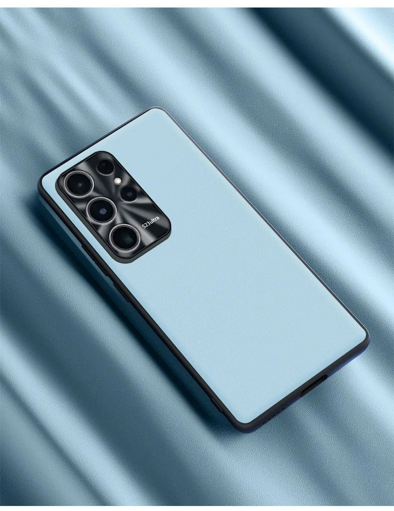 С защитой камеры — голубой — Samsung Galaxy S23 Ultra, Samsung Galaxy S23 Ultra 5G
