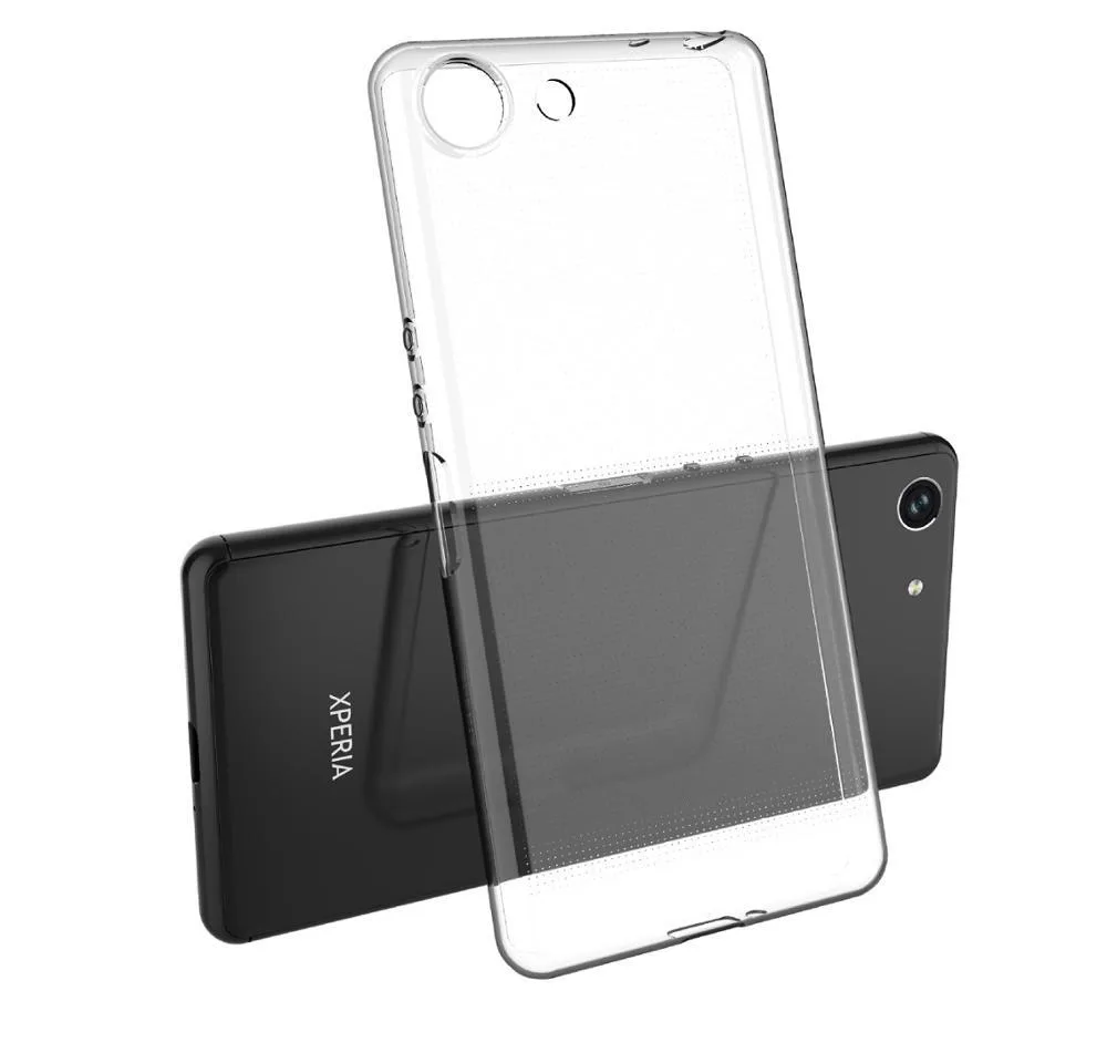 Силиконовый чехол для Xperia XZ4 Compact — прозрачный