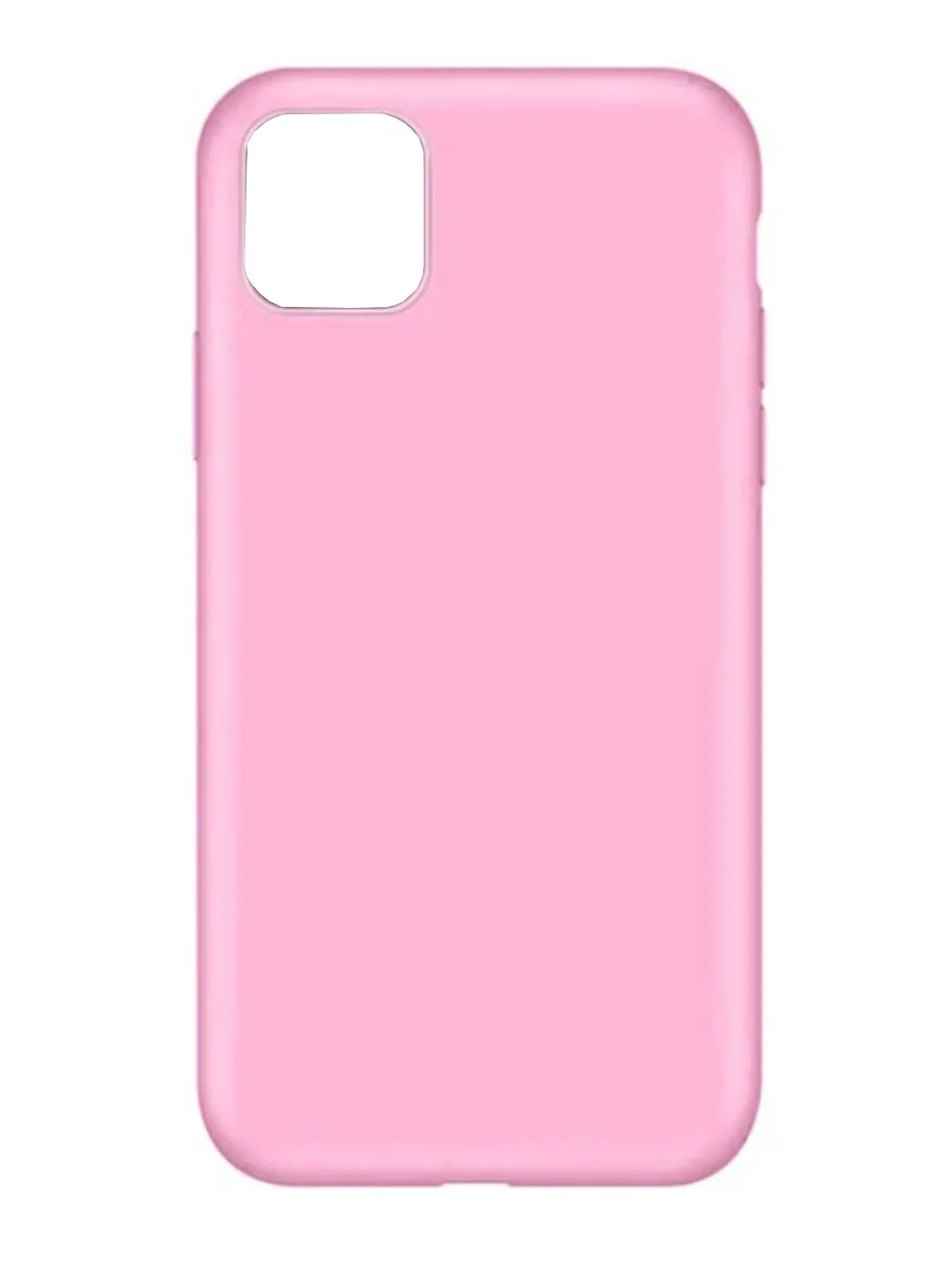 Силиконовый — розовый — Apple iPhone 12, Apple iPhone 12 Pro