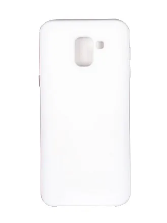 Противоударный — белый — Samsung Galaxy J6 Plus