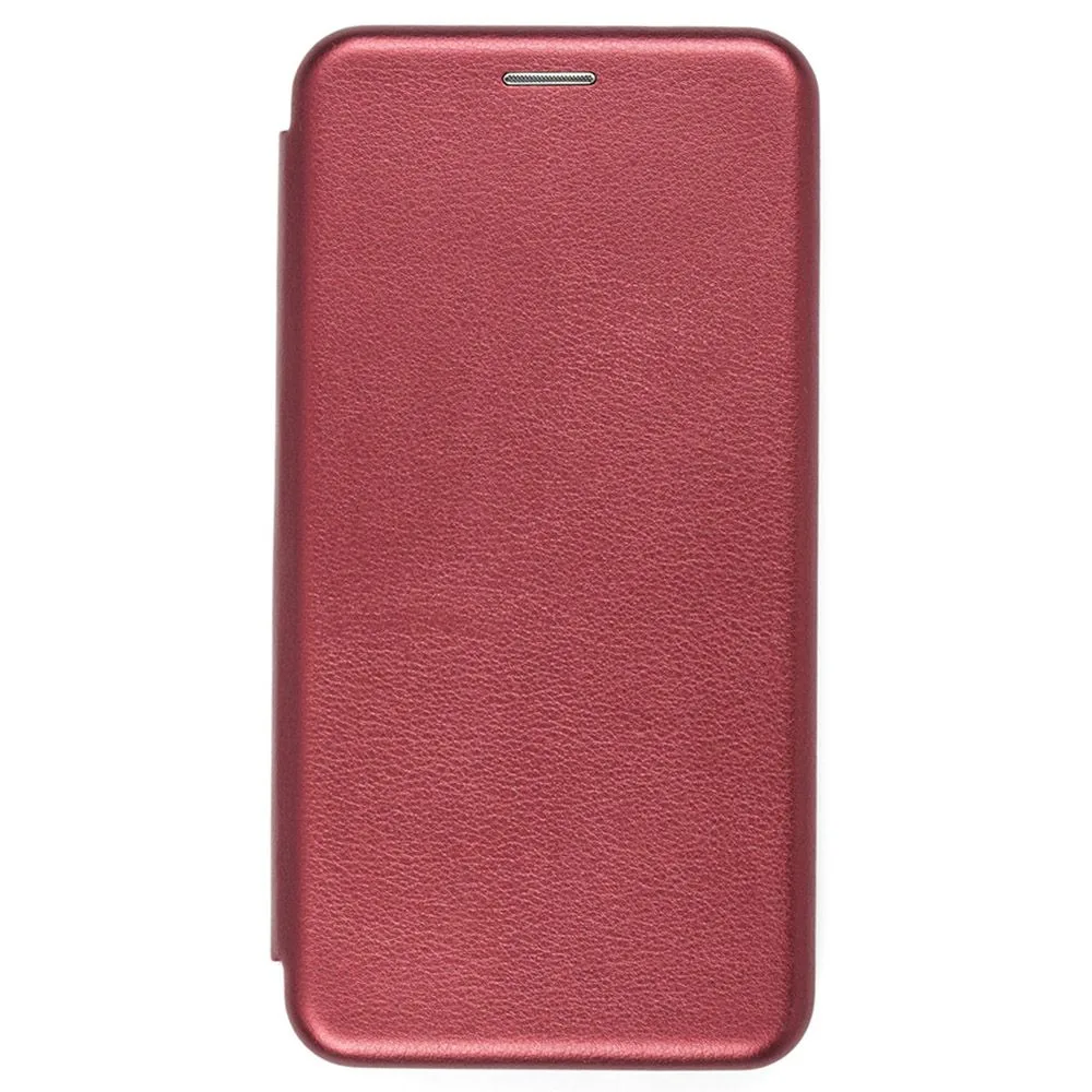 Чехол-книжка для Galaxy J2 Prime — бордовый