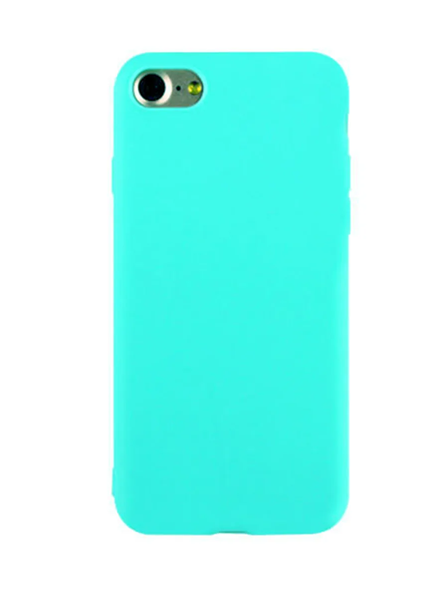 Силиконовый — бирюзовый — Apple iPhone 5, Apple iPhone 5s, Apple iPhone SE
