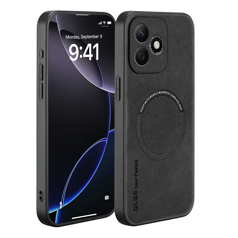 С магнитом — черный — Honor 600 Lite