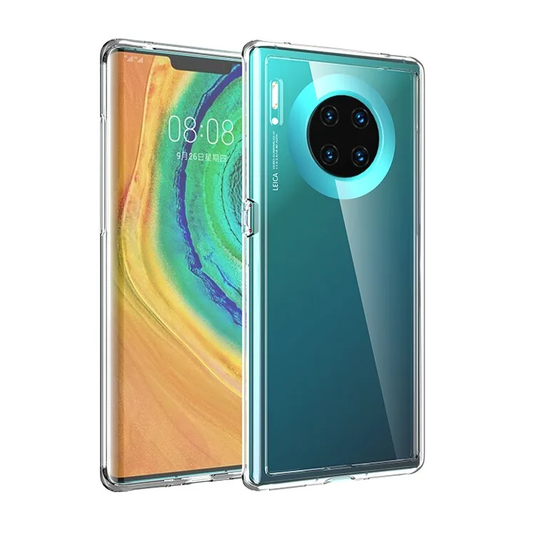 Силиконовый чехол — прозрачный — Huawei Mate 30